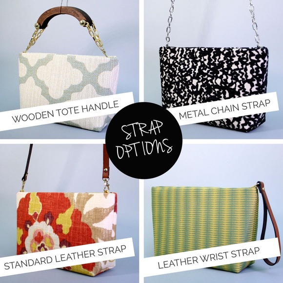 Add Libb POPPY HANDBAG w/wrist strap. Unique and handmade. Like new! - Picture 7 of 7